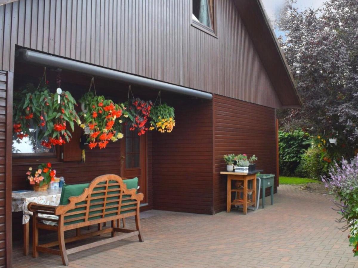 Kranich-Holzferienhaus 'Kleine Auszeit' Rehden Ngoại thất bức ảnh