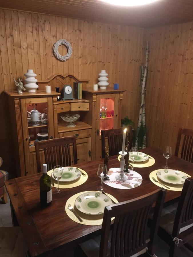 Kranich-Holzferienhaus 'Kleine Auszeit' Rehden Ngoại thất bức ảnh