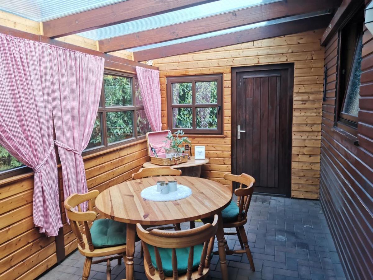 Kranich-Holzferienhaus 'Kleine Auszeit' Rehden Ngoại thất bức ảnh
